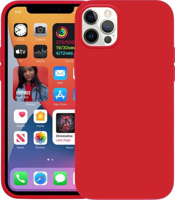 Crong Crong Color Cover - Θήκη iPhone 12 Pro Max (κόκκινο)