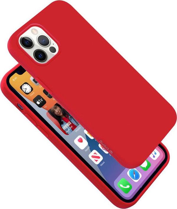 Crong Crong Color Cover - Θήκη iPhone 12 Pro Max (κόκκινο)