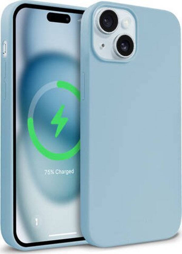 Crong Crong Color Cover Magnetic - Θήκη iPhone 15 MagSafe (μπλε)