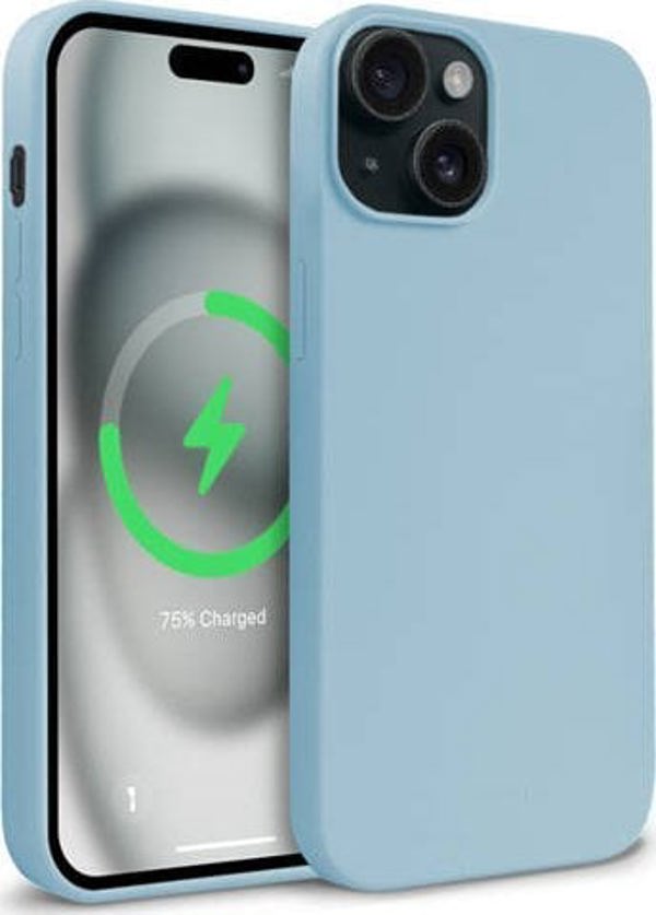 Crong Crong Color Cover Magnetic - Θήκη iPhone 15 MagSafe (μπλε)