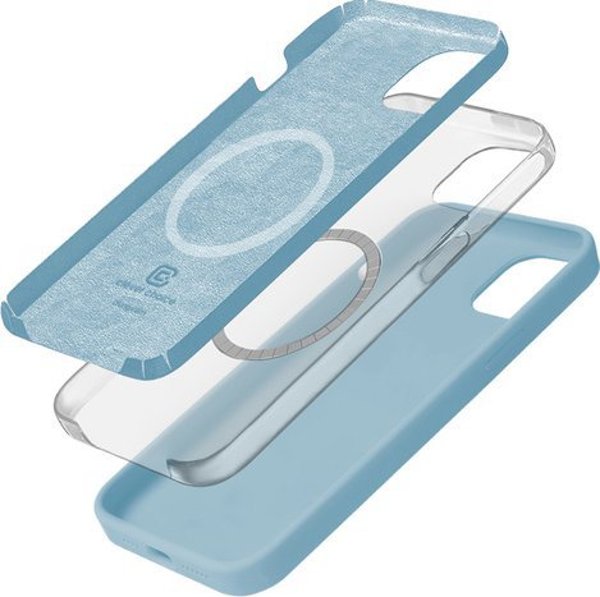 Crong Crong Color Cover Magnetic - Θήκη iPhone 15 MagSafe (μπλε)
