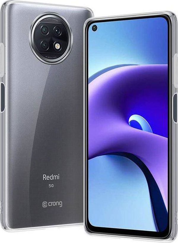 Crong Crong Crystal Slim Cover - Θήκη Xiaomi Redmi Note 9T (διαφανής)