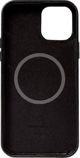 Crong Crong Essential Cover Magnetic - Θήκη από δέρμα iPhone 12 Pro Max MagSafe (μαύρο)