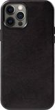 Crong Crong Essential Cover Magnetic - Θήκη από δέρμα iPhone 12 Pro Max MagSafe (μαύρο)