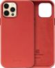 Crong Crong Essential Cover - Θήκη από οικολογικό δέρμα iPhone 12 Pro Max (κόκκινο)