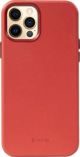 Crong Crong Essential Cover - Θήκη από οικολογικό δέρμα iPhone 12 Pro Max (κόκκινο)