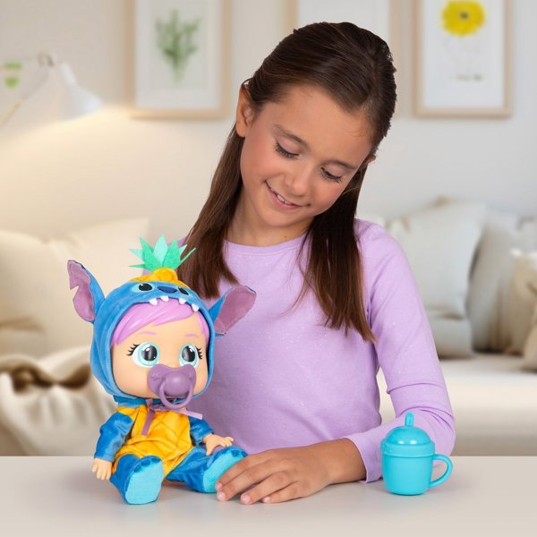 Cry Babies Κούκλα μωρό Loving Care Stitch