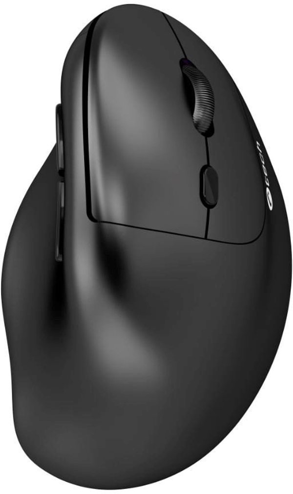 C-Tech VEM-12 Κάθετο Ασύρματο Ποντίκι, Μαύρο