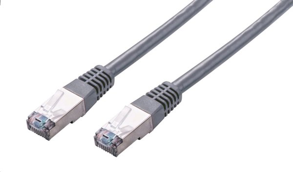 C-Tech C-TECH καλώδιο patchcord Cat5e, FTP, γκρι, 0,5m