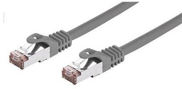 C-Tech C-TECH kabel patchcord Cat6, FTP, šedý, 0,5m