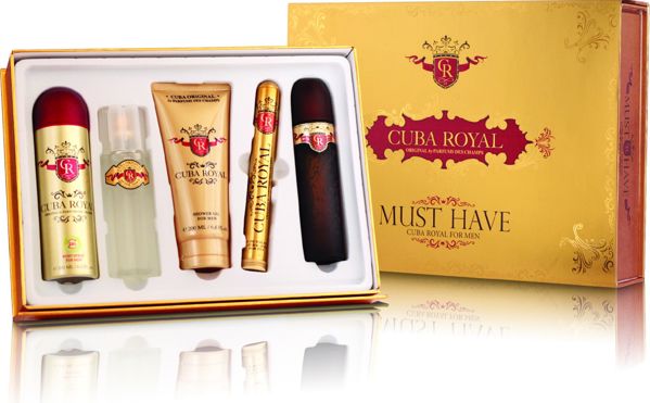 Cuba Royal Must Have Σετ για άνδρες EDT 100ml + EDT 35ml + Αποσμητικό 200ml + Τζελ για ντους 200ml + Λοσιόν μετά το ξύρισμα 100ml