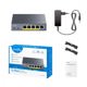 cudy Πριζακόντα GS105P 5-Θύρα Gigabit PoE+ Switch 36W