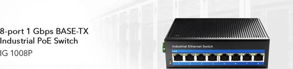 Διακόπτης Cudy PoE 8-port 8x30W 1Gbps βιομηχανικός Cudy IG100P