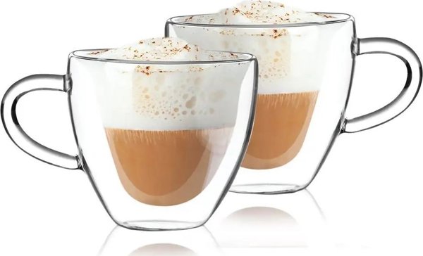 Κούπες Homla CEMBRA Καρδιές, 2 τεμ. x 300 ml