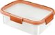 Curver Smart Fresh Ορθογώνιο Δοχείο Τροφίμων 1L, Μέντα/Ανοιχτό Γκρι/Ροδακινί