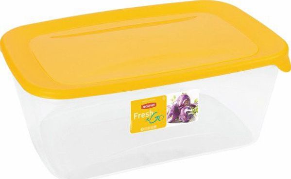 Curver 556028 Ορθογώνιο Δοχείο Τροφίμων 3L, Αεροστεγές Σκεύος Φύλαξης Τροφίμων