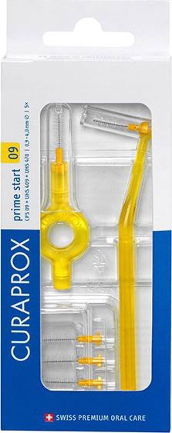 Curaprox Prime Start CPS Mix - Μεσοδόντια Βουρτσάκια 0.9 - 4.0 mm, 5 Τεμάχια