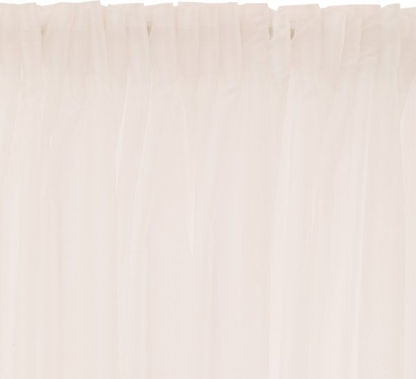 CURTAIN VOILE W191-70000 TAPE 400X260 D