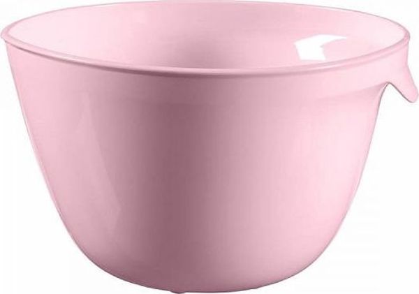 Curver Essentials Στρογγυλή Μπολ Κουζίνας, Ροζ, 3.5L, για Ανάμειξη & Προετοιμασία Φαγητού