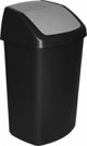 Curver CURVER ΚΑΔΟΣ ΑΠΟΡΡΙΜΜΑΤΩΝ 50L /ΜΑΥΡΟ/ ΑΣΗΜΙ