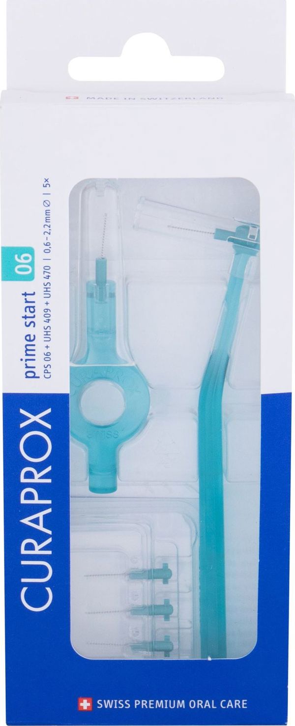 Curaprox Curaprox Prime Start Handy CPS 0,6 - 2,2 mm Βουρτσάκι για μεσοδόντια διαστήματα 5 τεμ