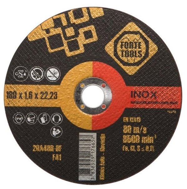 ΔΙΣΚΟΣ ΚΟΠΗΣ 180X1,6X22,23 MM FORTE TOO