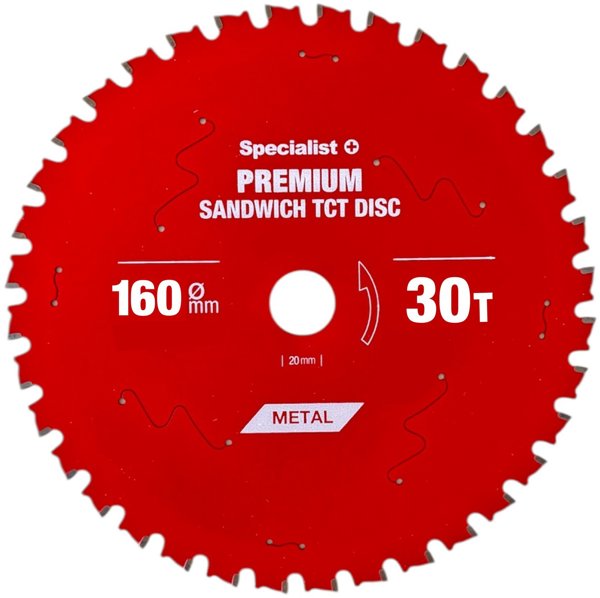 Δίσκος κοπής 160x30Tx20mm, Sandwich PREMIUM, SPECIALIST+