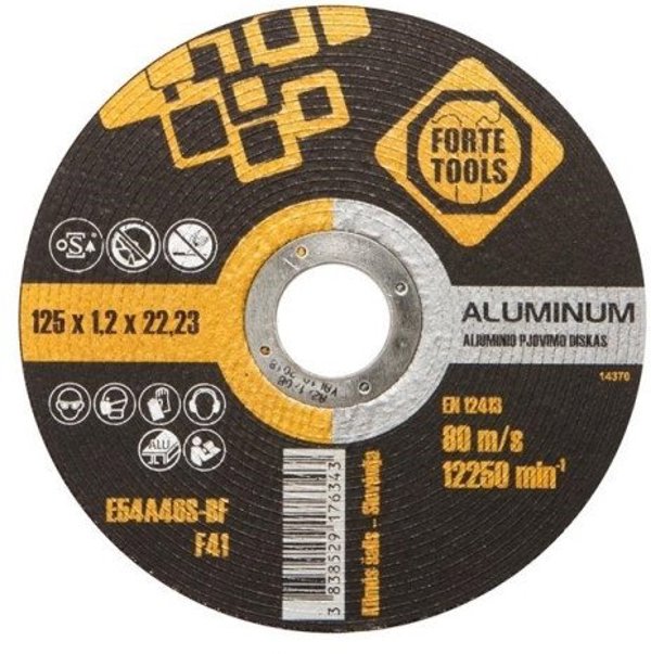 ΚΟΠΤΙΚΗ ΛΕΠΙΔΑ 125X1,2X22,23 MMFORTE TOO