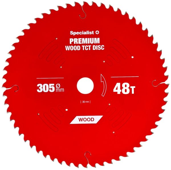 Δίσκος κοπής 305x48Tx30mm, Ξύλο PREMIUM, SPECIALIST+