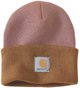 Σκουφάκι Carhartt Πλεκτό με Ρεβέρ Cameo Brown