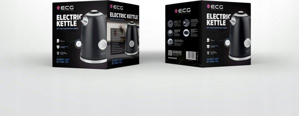 Βραστήρας ECG Virdulys ECG RK 1700 Magnifica Nero