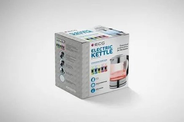 Βραστήρας ECG ECG Colore virdulys 1,7l| 2200 W| Αφαιρούμενος και πλενόμενος φίλτρο κατά των αλάτων lašelinis