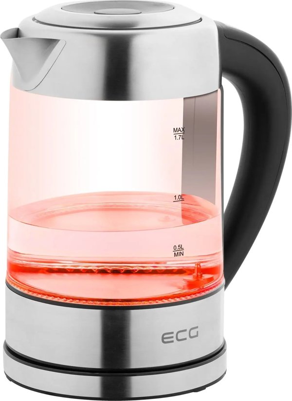 Βραστήρας ECG ECG Colore virdulys 1,7l| 2200 W| Αφαιρούμενος και πλενόμενος φίλτρο κατά των αλάτων lašelinis