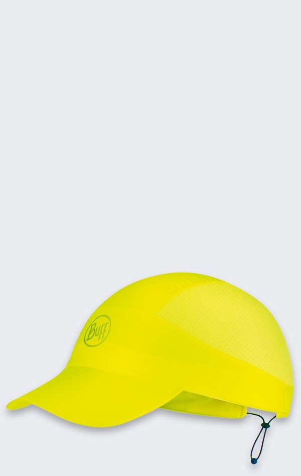 Buff Safety Pack Cap - Πτυσσόμενο Καπέλο Τζόκεϊ, Solid Yellow