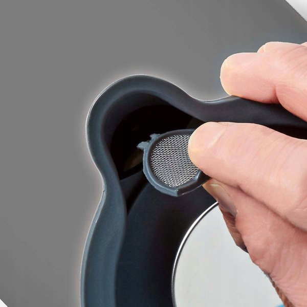 Βραστήρας Nedis Nedis KAWK510EGY ηλεκτρικός βραστήρας 1,7 l 2200 W Γκρι