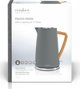 Βραστήρας Nedis Nedis KAWK510EGY ηλεκτρικός βραστήρας 1,7 l 2200 W Γκρι