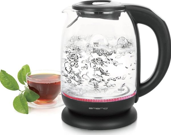 Βραστήρας Emerio Emerio Wasserkocher, 1.7L, ασύρματος, αλλαγή χρώματος