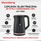 Ηλεκτρικός Βραστήρας Klausberg KB-7896 1,7L με LED Φωτισμό και Ρύθμιση Θερμοκρασίας