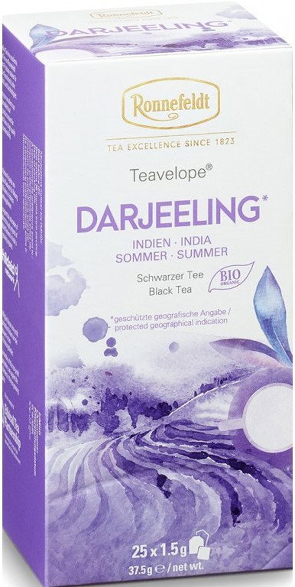 Czarna herbata Ronnefeldt Teavelope Darjeeling 25x1,5g