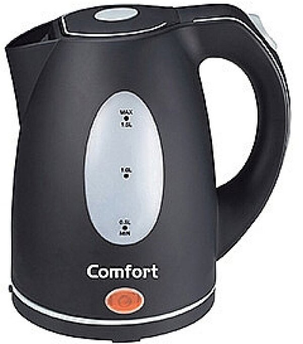 Comfort Βραστήρας DG2000-1026BK 1.5L 2000W με LED Φωτισμό - Μαύρος