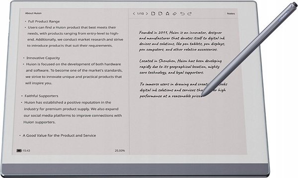 Αναγνώστης Huion Kamvas Ink (EB1010)