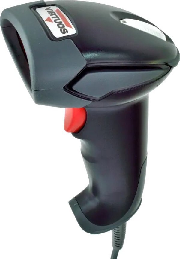 Σαρωτής γραμμωτών κωδίκων Virtuos Virtuos laserová čtečka HT-900A, USB (emulace klávesnice/RS232), černá