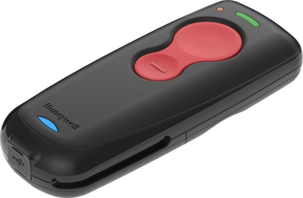 Φορητός αναγνώστης γραμμωτών κωδίκων Honeywell KIT, 1602G 2D POCKETABLE AREA IMAGER, πιστοποίηση MFi. Περιλαμβάνει μπαταρία, καλώδιο φόρτισης micro USB, λουράκι χεριού και καρπού