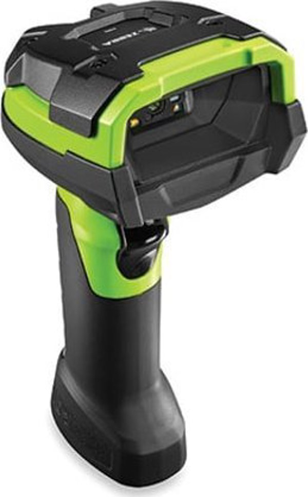 Αναγνώστης Barcode Zebra ML DS3608: Rugged, Area Imager, High Density, Ενσύρματος, Βιομηχανικός, Πράσινος με Κινητήρα Δόνησης