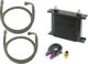 Ψυγείο Λαδιού TurboWorks Slim Line 25-Σειρών, 140x195x50mm, AN10, Μαύρο, D1Spec_D