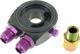Ψυγείο Λαδιού TurboWorks Slim Line 25-Σειρών, 140x195x50mm, AN10, Μαύρο, D1Spec_D