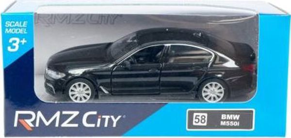 Daffi Αυτοκινητάκι BMW M550i RMZ Μαύρο Μεταλλικό Μοντέλο Κλίμακας