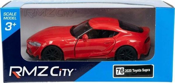 Daffi Toyota Supra RMZ Μεταλλικό Αυτοκινητάκι, Κόκκινο, Ανοιγόμενες Πόρτες