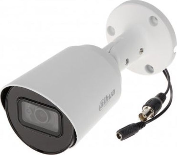 Dahua HAC-HFW1800T-A-0280B Κάμερα Ασφαλείας 8.3MP AHD/CVI/TVI/PAL, Εξωτερικού Χώρου, Λευκή