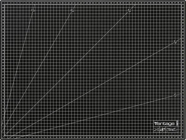 Dahle Schneidematte 60 x 90 cm schwarz VANTAGE Schneidematte A1 (74-10673-20145)